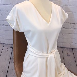 Express off white jumpsuit